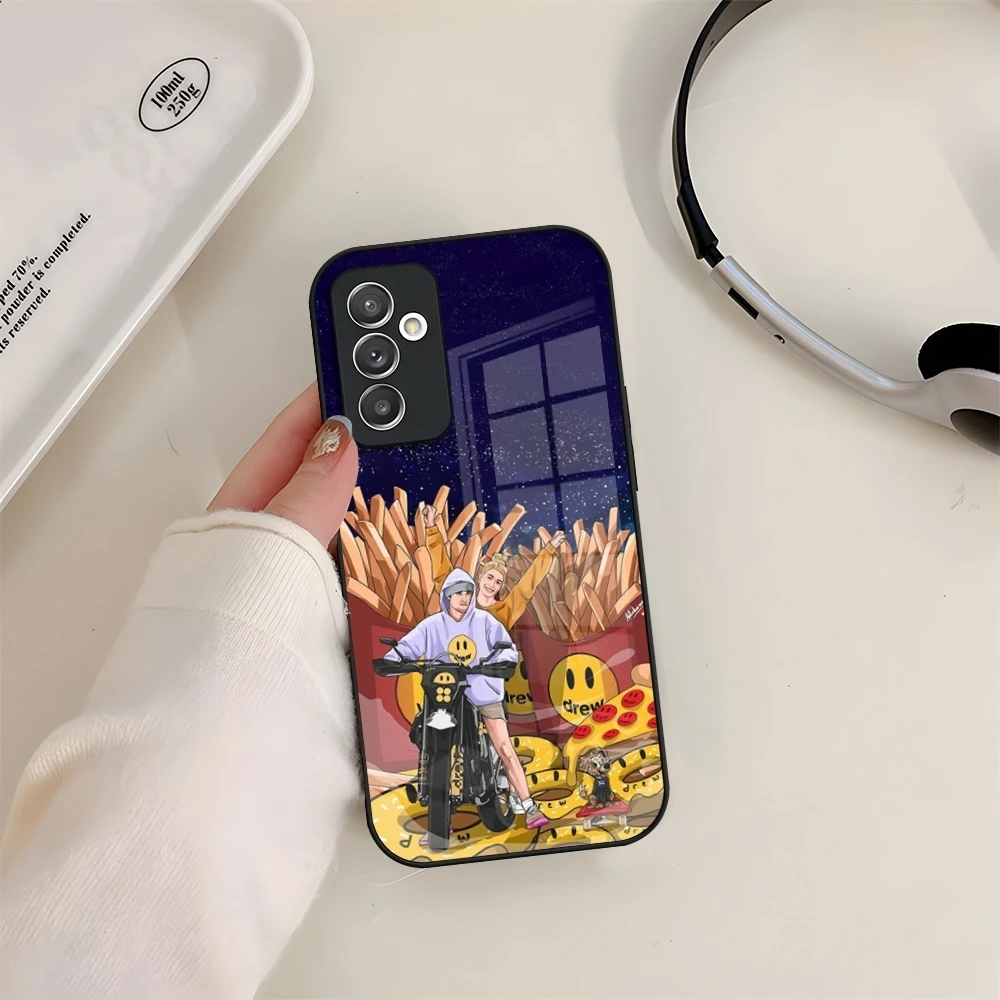Чехол для телефона из стекла Samsung Galaxy S24 S22 S23 S20 S21 Ultra Fe Plus A24 A52 A34 A54 A53 M54