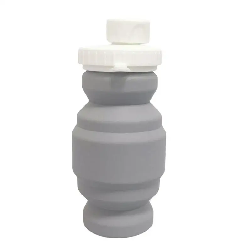 

Silicone Folding Water Cup Travel Water Bottle Foldable Water Bottle Leakproof Reusable Foldable Travel Water Bottle