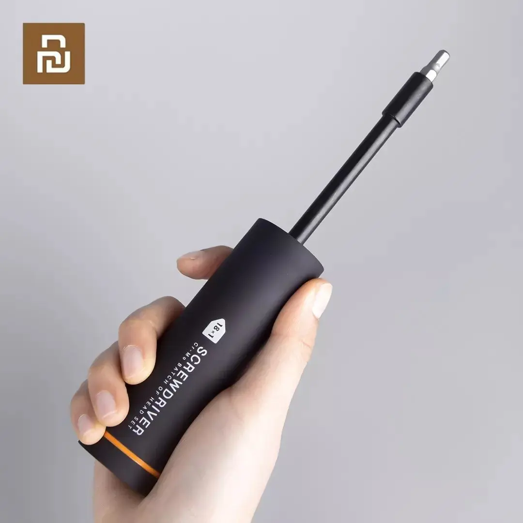 Набор отверток Xiaomi Jiuxun 18 в 1, набор отверток 18 дюймов, отвертки с колесами для хранения, отвертки для точного и эффективного ремонта