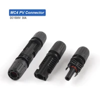 ip67 waterproof solar panel male female connector 30a dc 1500v solar plug connector photovoltaic cable connection 2 546mm%c2%b2