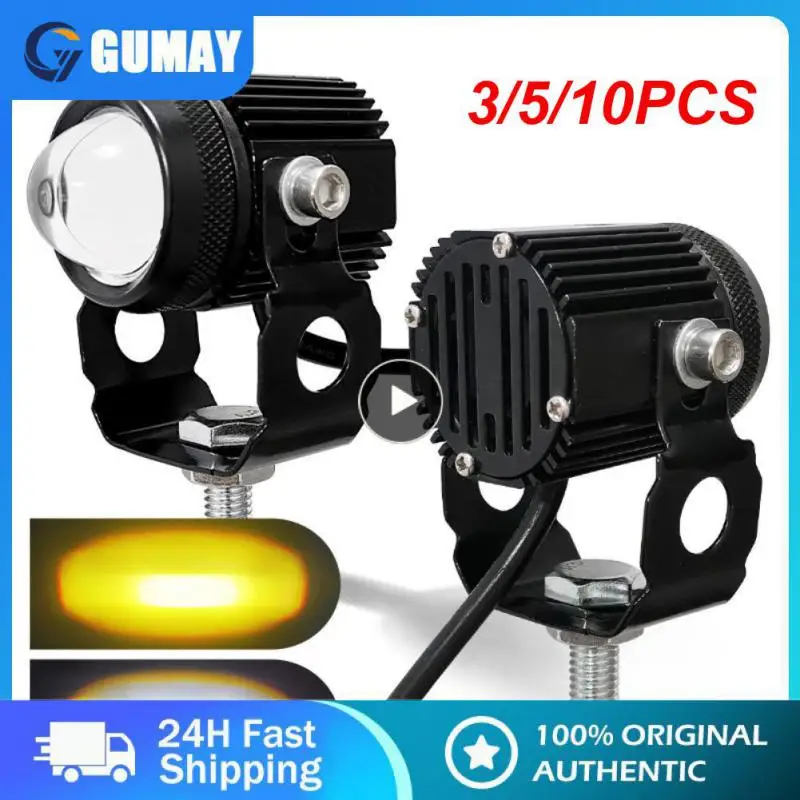 

3/5/10 шт., светодиодные фары для мотоцикла