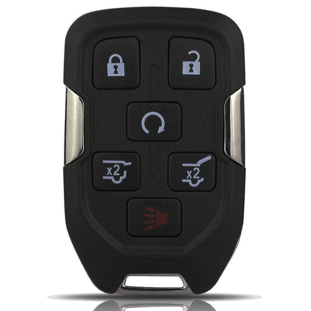 Jingyuqin чехол для дистанционного ключа автомобиля для Chevrolet Tahoe Silverado Suburban Tahoe GMC Sierra Acadia Terrain Yukon