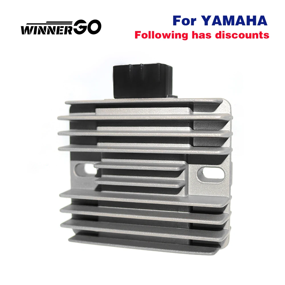 

WINNERGO Motorcycle Voltage Regulator Rectifier for YAMAHA FZ6R YZF R6 FZ6 YXR450 Rhino WR250R SR400 YFM700 660 6S8-81960-00-00