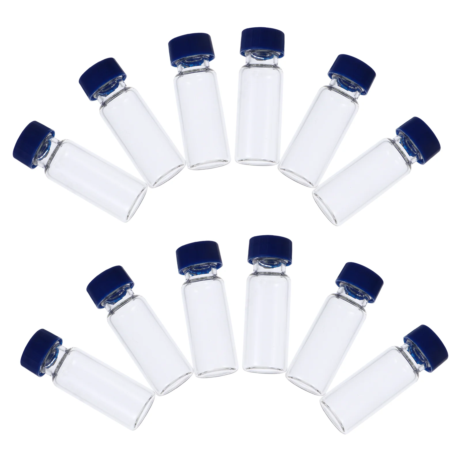 

Sample Vials Glass Bottlebottles Vialcaps Clear Gas Sampling Specimen Oil Storageschool Laboratory Glassware Liquid Lids Screw