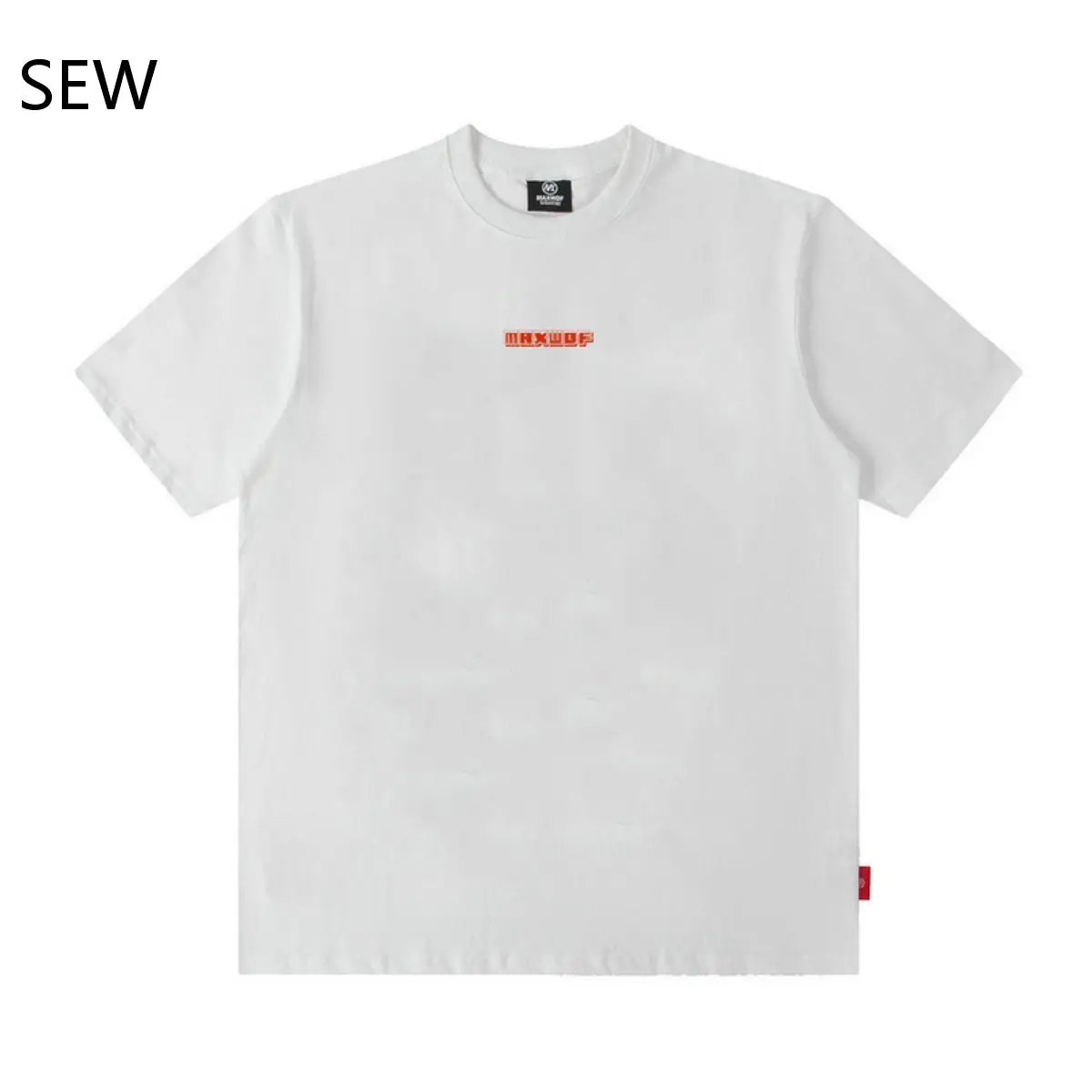 

Spring And Autumn 2023 New High Street Oversize Skull Print Personalized Hip-Hop Half Sleeve Men's Cotton Short Sleeve