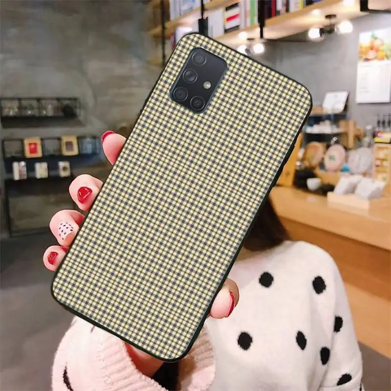 Британский чехол в клетку для Samsung Galaxy S6 S7 Edge Plus S8 S9 S20Plus S20ULTRA S10lite 2020 S10.