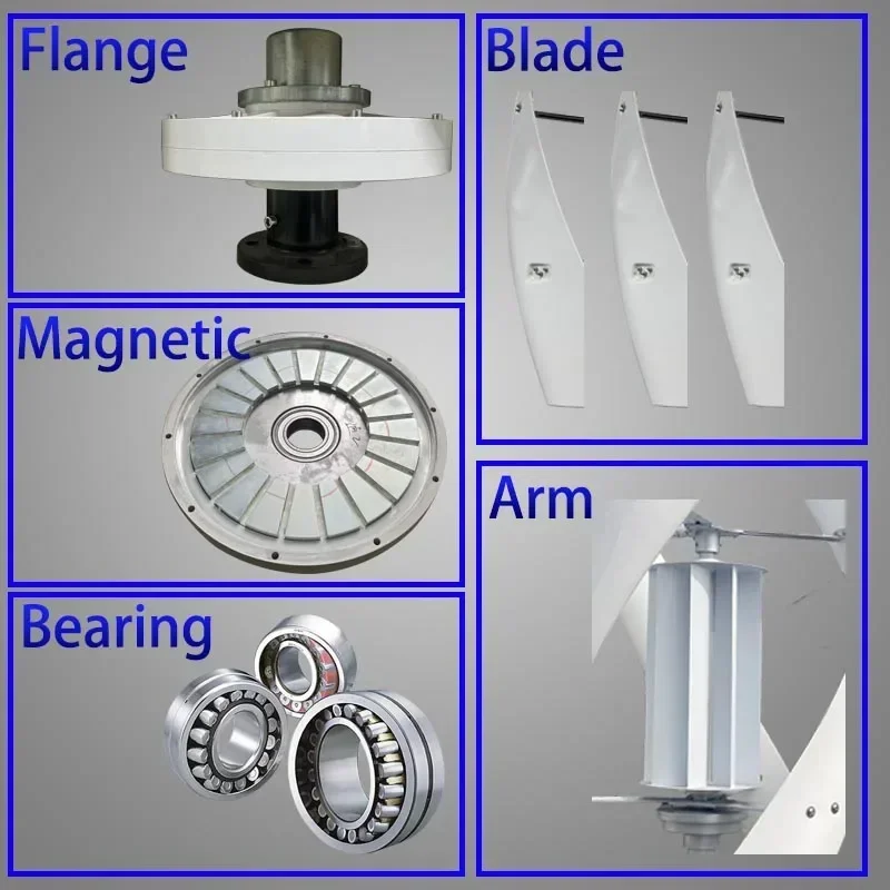 10 кВт ветряной генератор 12 В 24 48 полная бытовая система хранения энергии 220