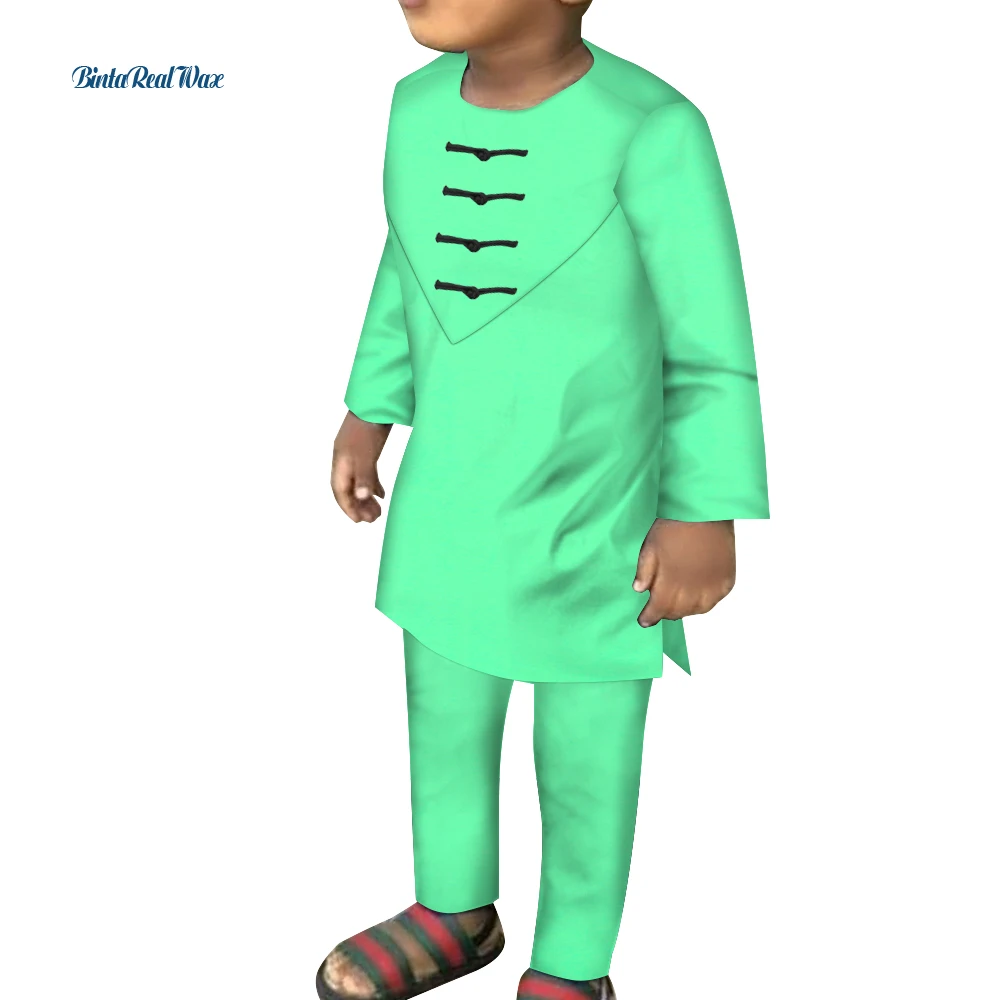 

Комплект одежды для мальчиков из топа и брюк с Африканским принтом