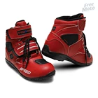 Мотоциклетные ботинки, мотоциклетное снаряжение для мужчин, кожаная обувь для мотокросса, гоночные уличные ботинки, профессиональные ботинки для полевых поездок, лодок