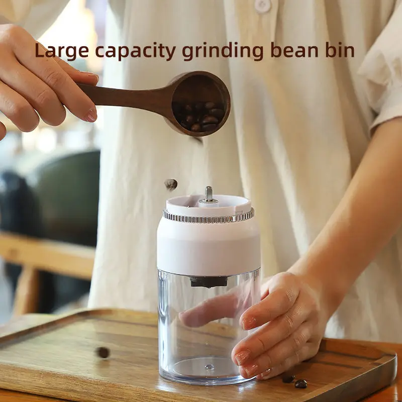 Электрическая кофемолка с USB-зарядкой портативная керамическая шлифовальная
