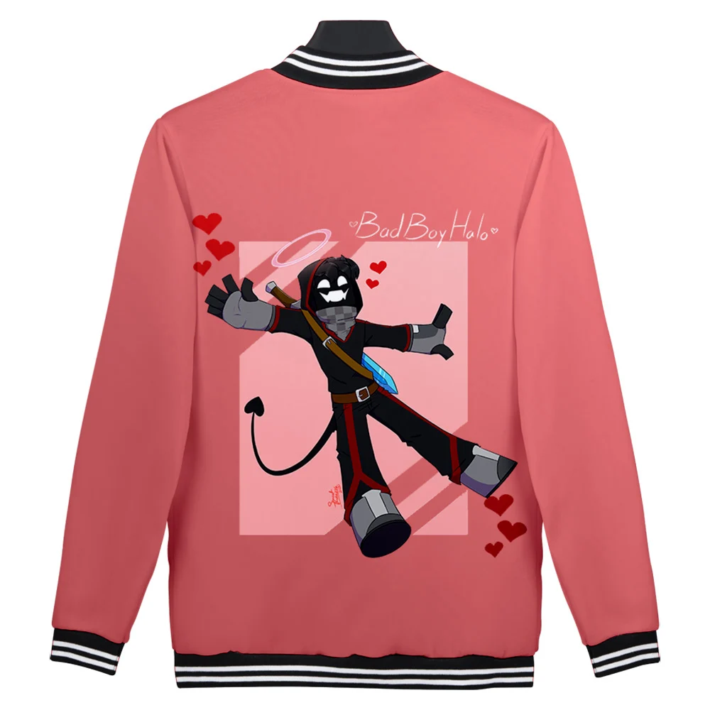 Badboyhalo Game Blogger с v-образным вырезом для мужчин и женщин бейсбольная куртка стильная