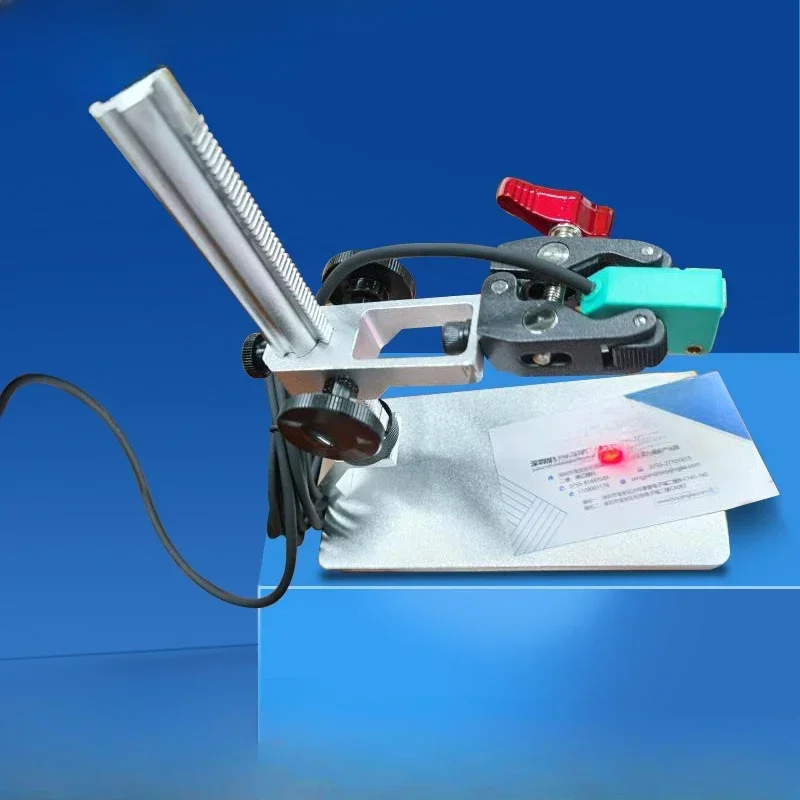 

The fixture of the sensor test stand can measure the optical fiber photoelectric proximity of 16cm, and the height can