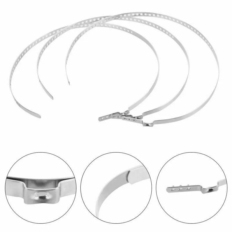 

Car CV Boot Clamp 0.6mm Thickness Accessories 24pcs Large & Small Replacement For Rubber CV Joint Boot Durable