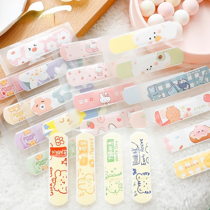 

12pcs/set Cartoon Band Aid Medical Strips for Children Waterproof Kawaii Plasters First Aid Kits Bandage Wound Dressing Patches