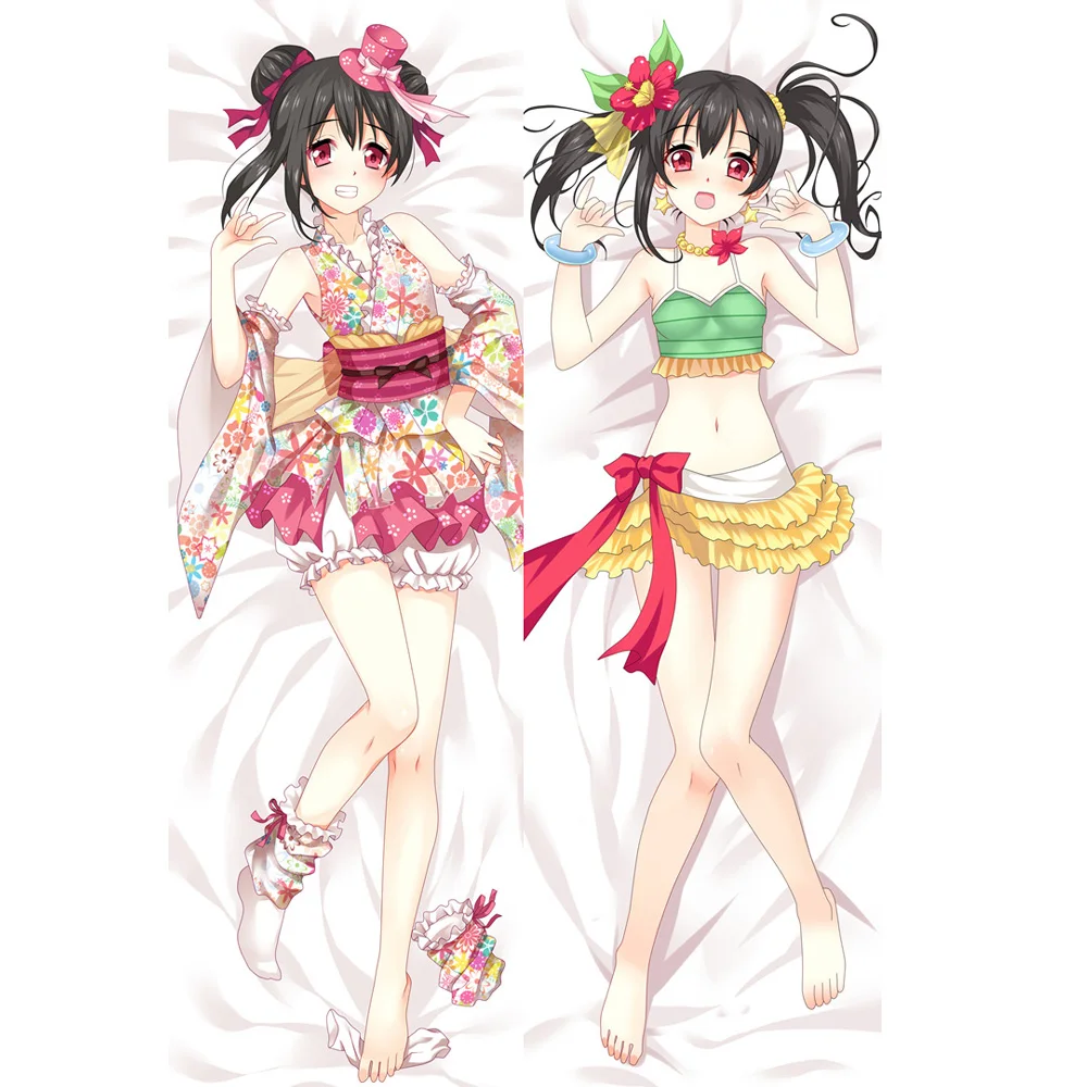 

Lovelive!sunshine!! Yazawa Nico Hugging Body Pillow Case Cute Japanese Kimono Pillowcase Dakimakura Cover Anime Cushion