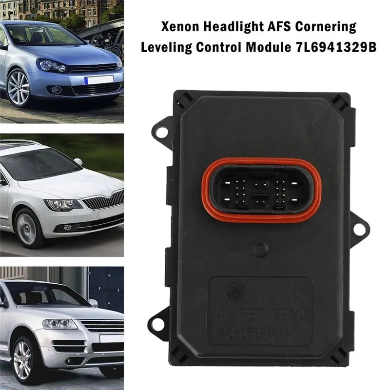 Фото Модуль управления светодиодными фарами AFS 7L6941329B для VW Golf, Jetta, Tiguan, Skoda A6, блок управления ксеноновыми лампами №2