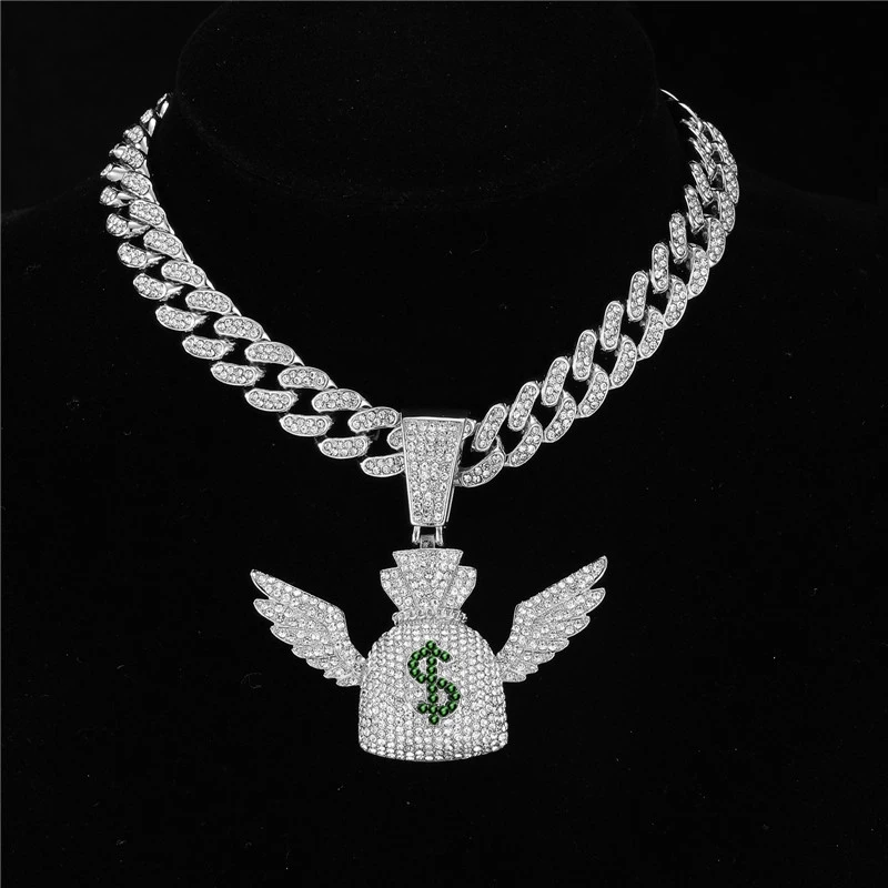 Подвеска D &amp Z с отделением для денег и сумкой в виде крыльев диаметром 13 мм