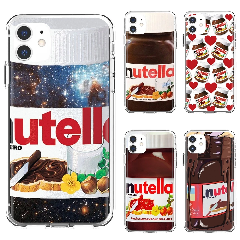 Ультратонкий чехол Chocolate-Tumblr-Nutella для Galaxy A10 A30 A40 A50 A60 A70 a12 a31 a41 A51 a51 a20e a21s a32 a52 a72 -