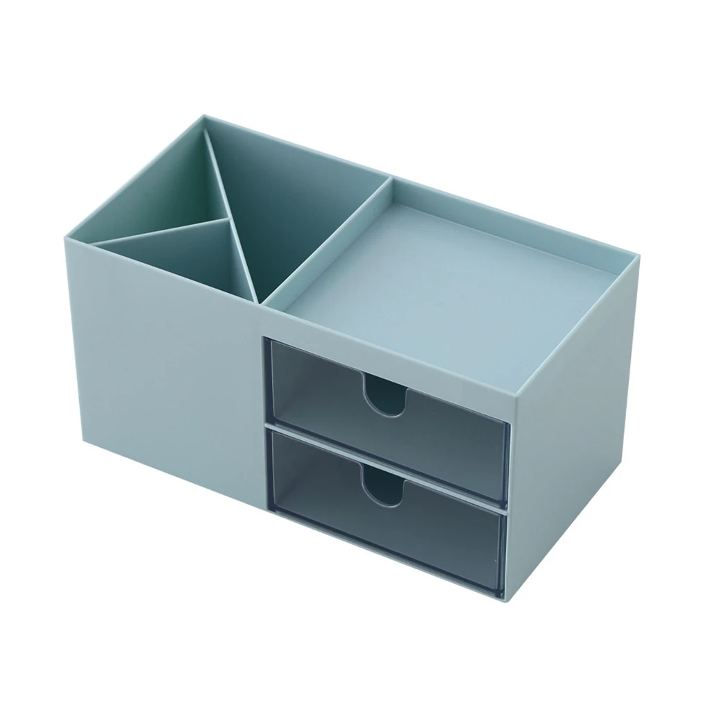 

Pen Holder Box Open Smooth Surface Wide Application Home Storage Box Sundries Stationery Organizer