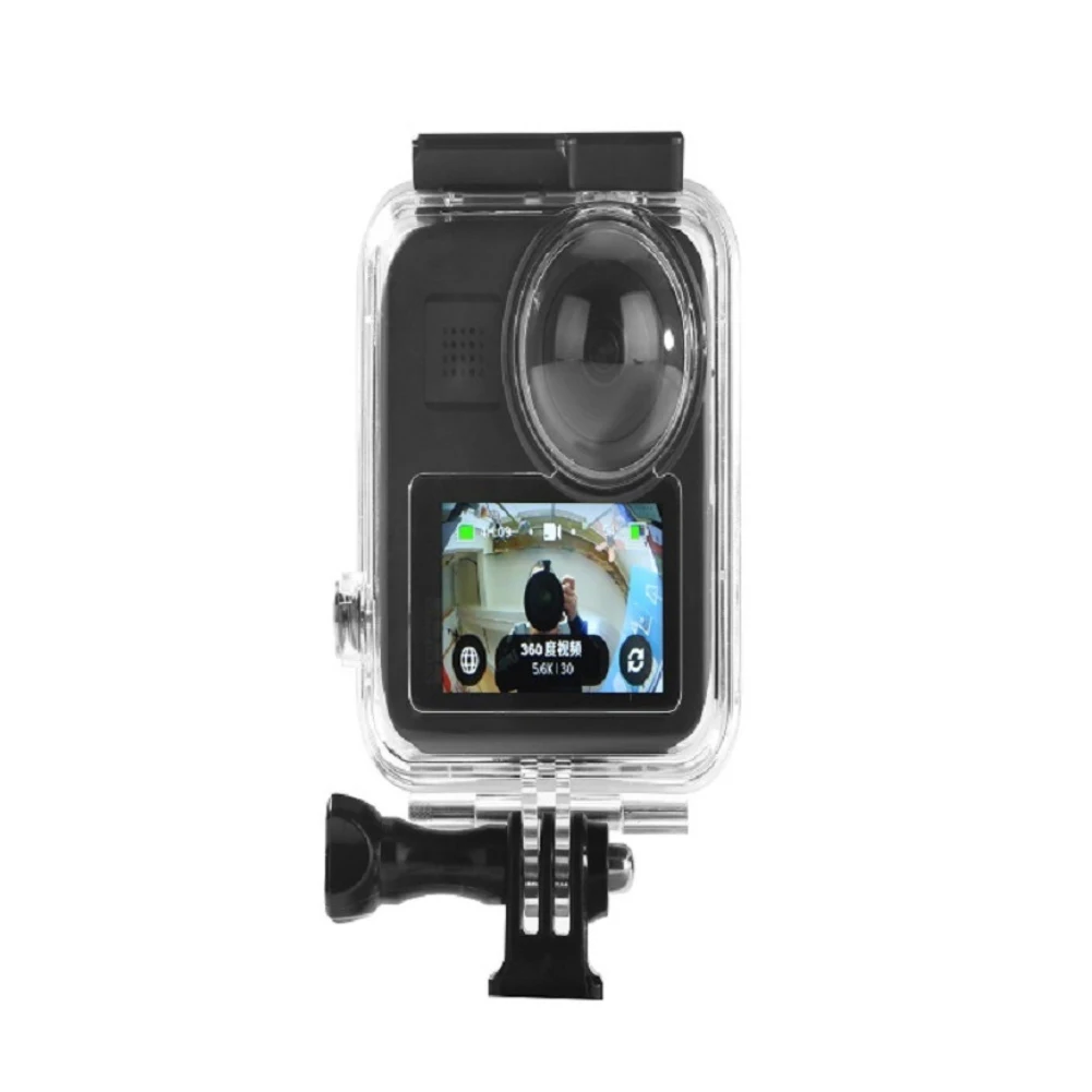 

360 Camera Acrylic Protective Housing Waterproof Case Outdoor Replacement Cover 45mm Underwater Accessories For GoPro Max