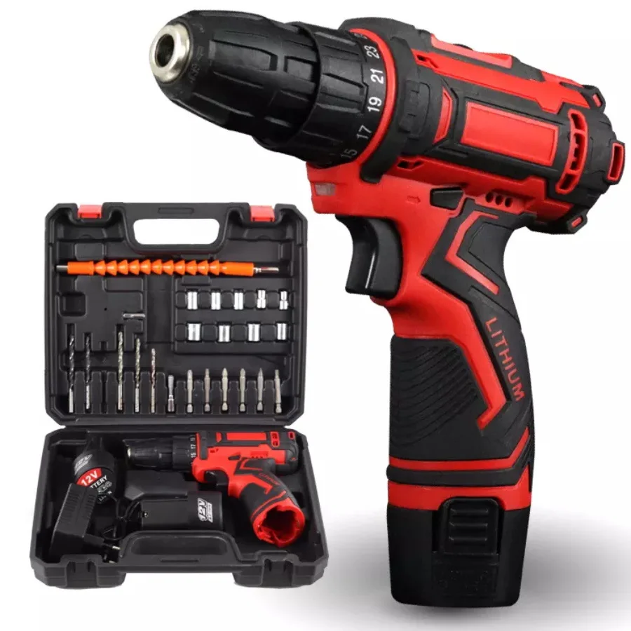 

12V Mini Electric Impact Drill 3 In 1 Electric Cordless Lithium-Ion Battery Mini Electric Power Screwdriver for Makita Battery