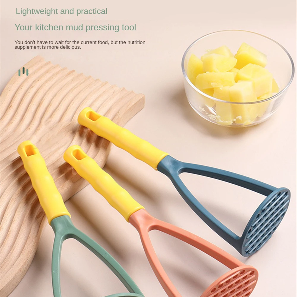

Potato Mash Masher Potato Crusher Potato Fruit Vegetable Squeezer Manual Pressed Net Fruit Crusher Juice Maker Kitchen Gadgets