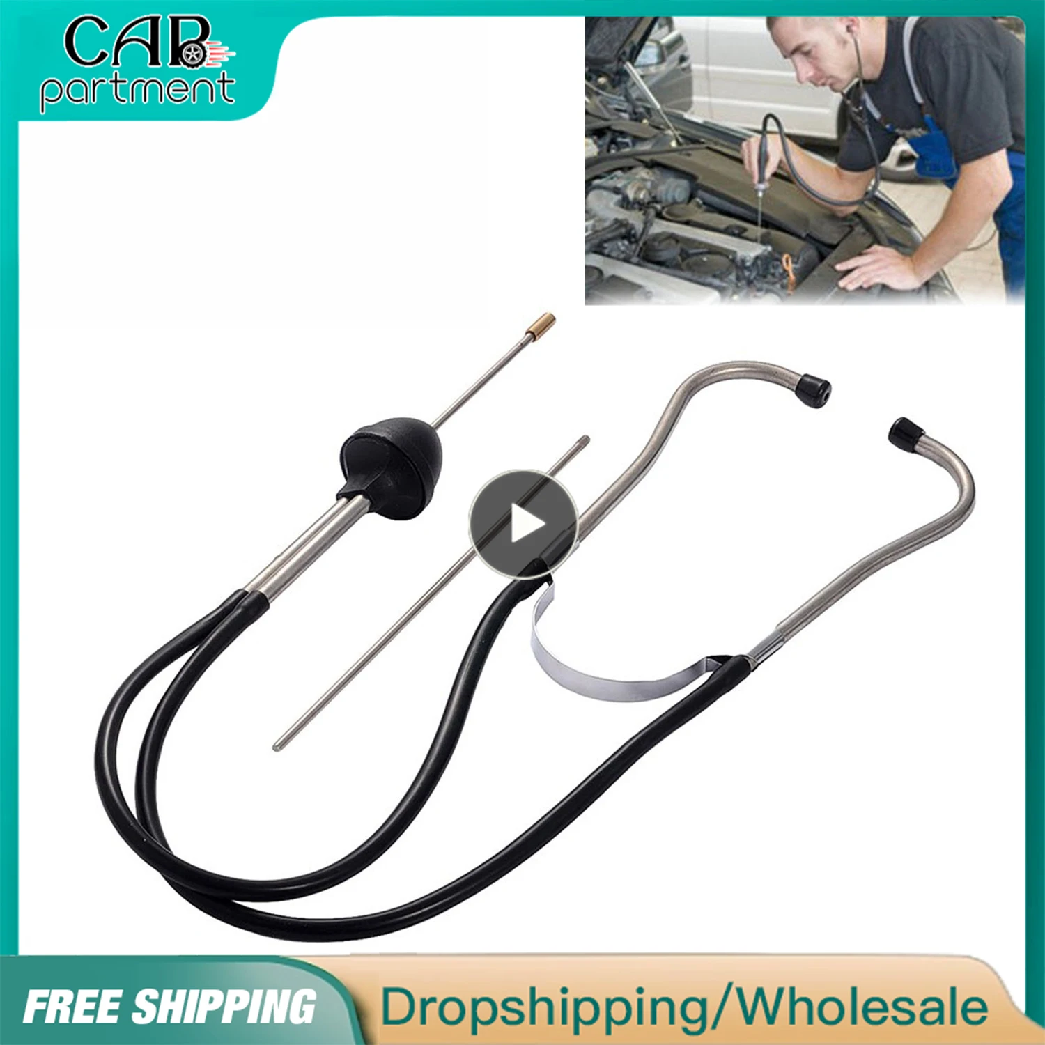 

Professional Auto Stethoscope Car Engine Block Diagnostic Tool Cylinder Automotive Engine Hearing Tools Car Repair Accessories