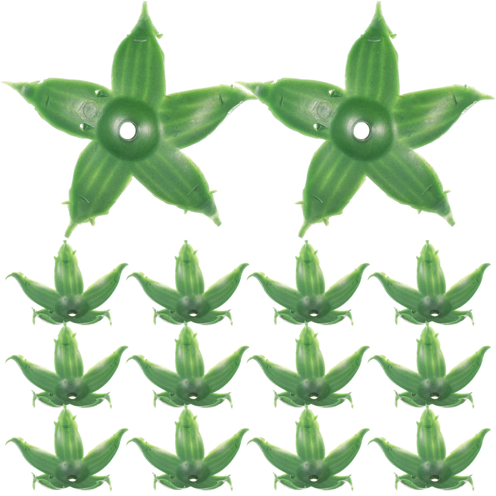 

120pcs Rose Flower Calyxes DIY Artificial Flower Receptacles Flower Sepals DIY Supplies