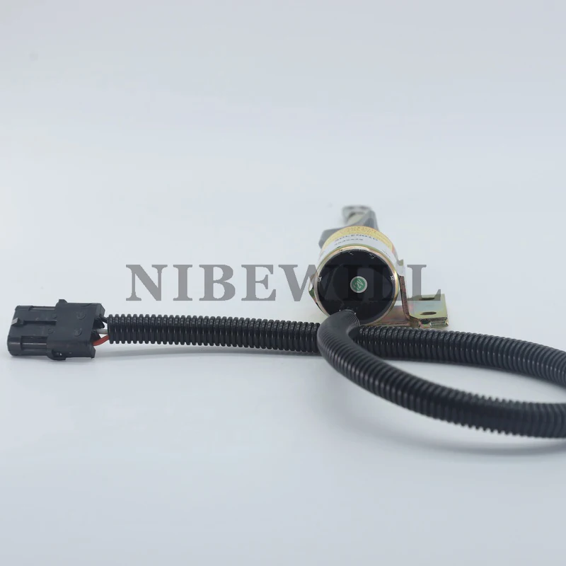 Фото Аксессуары для двигателя Cummins 6BT 5.9L: электромагнитный клапан остановки двигателя 3935429 12V №4