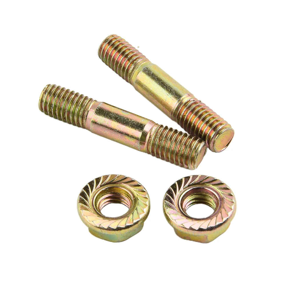 Гайки для цепной пилы шпильки устойчивость к корризии бензопила 4 шт. средняя