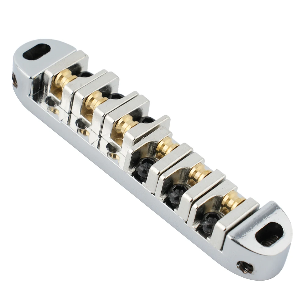 

Tune-O-Matic Guitar Bridge Roller Saddles Parts For LP SG Electric Guitars Zinc Alloy Roller Saddle Bridge Guitar Part Accessory