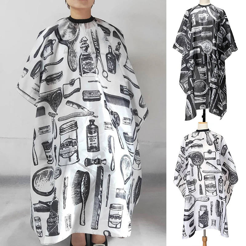 

Haircut Cloth Adult Salon Hairdressing Cape Waterproof Hair Cutting Gown Barber Cape For Barber Hair Salon Aprons Tool