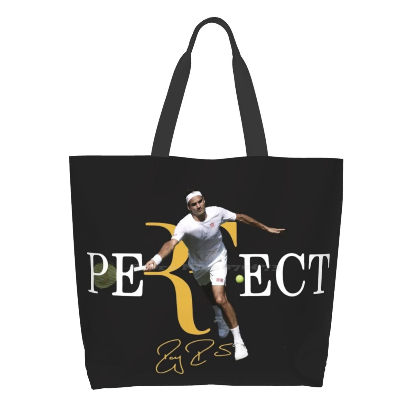

R Women Shopping Bag Girl Tote Large Size Ball Badminton