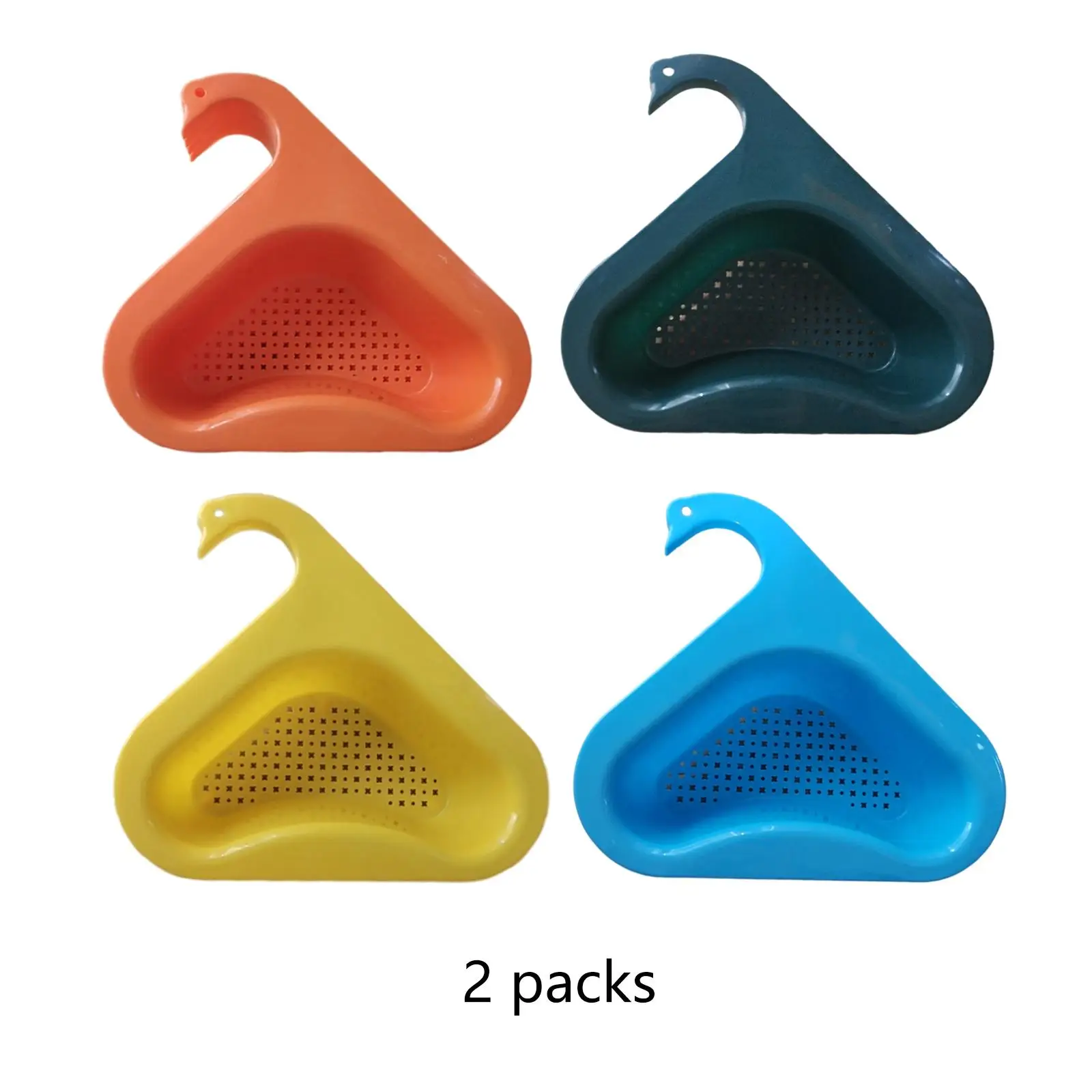 

Multifunction Corner Sink Strainer Swan-Shaped Sink Basket for Bathroom