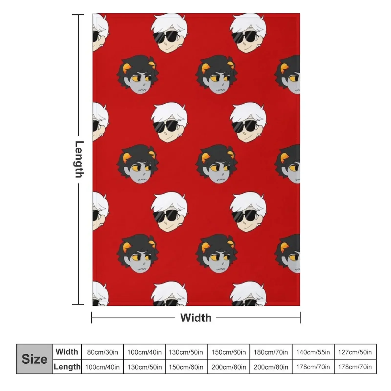 Плед Dave and Karkat одеяло для дивана теплые зимние свободные одеяла