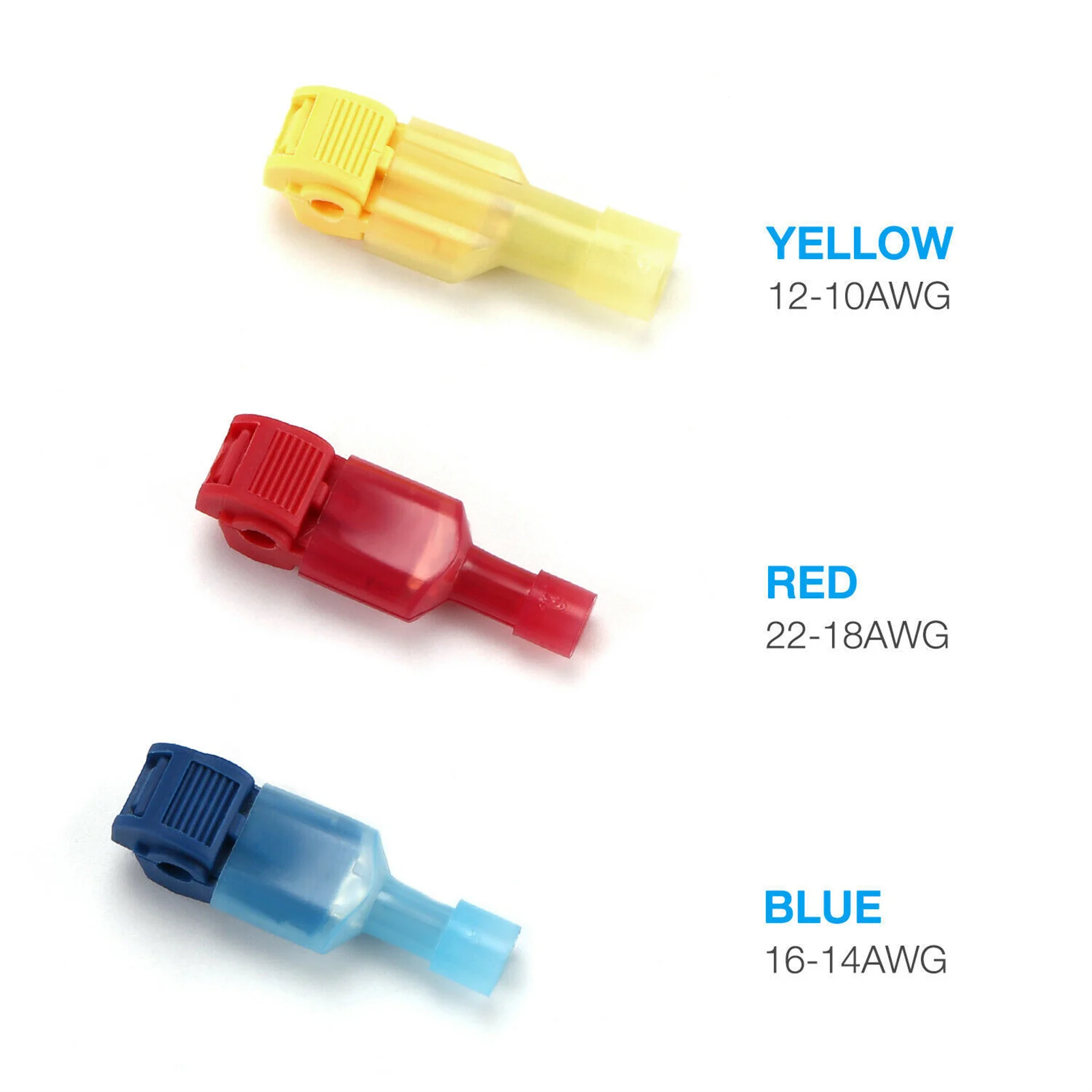 Т-образные соединители для проводов упаковка из 60 быстропаяльных T-образных