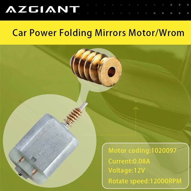 1020097 Червячная передача двигателя зеркала постоянного тока 12 В для Daewoo Lacetti J200/Nubira