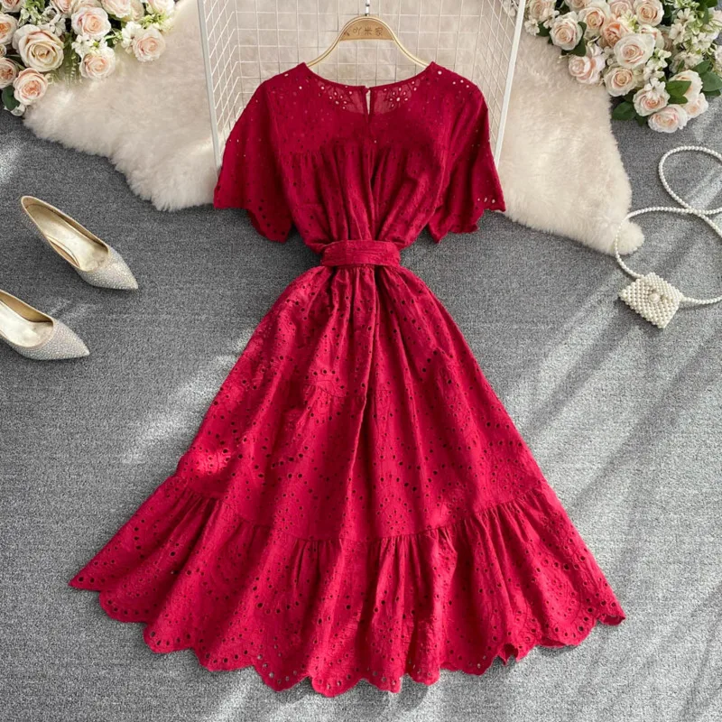 

Новинка лета 2022, супермилое длинное платье феи с оборкой, приемное на талии