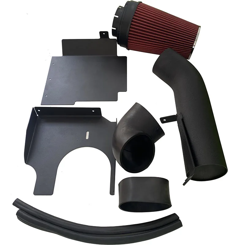 Комплект воздухозаборника с холодным тепловым экраном для 99-07 Silverado 1500 4 8 л 5 3 6 0 V8
