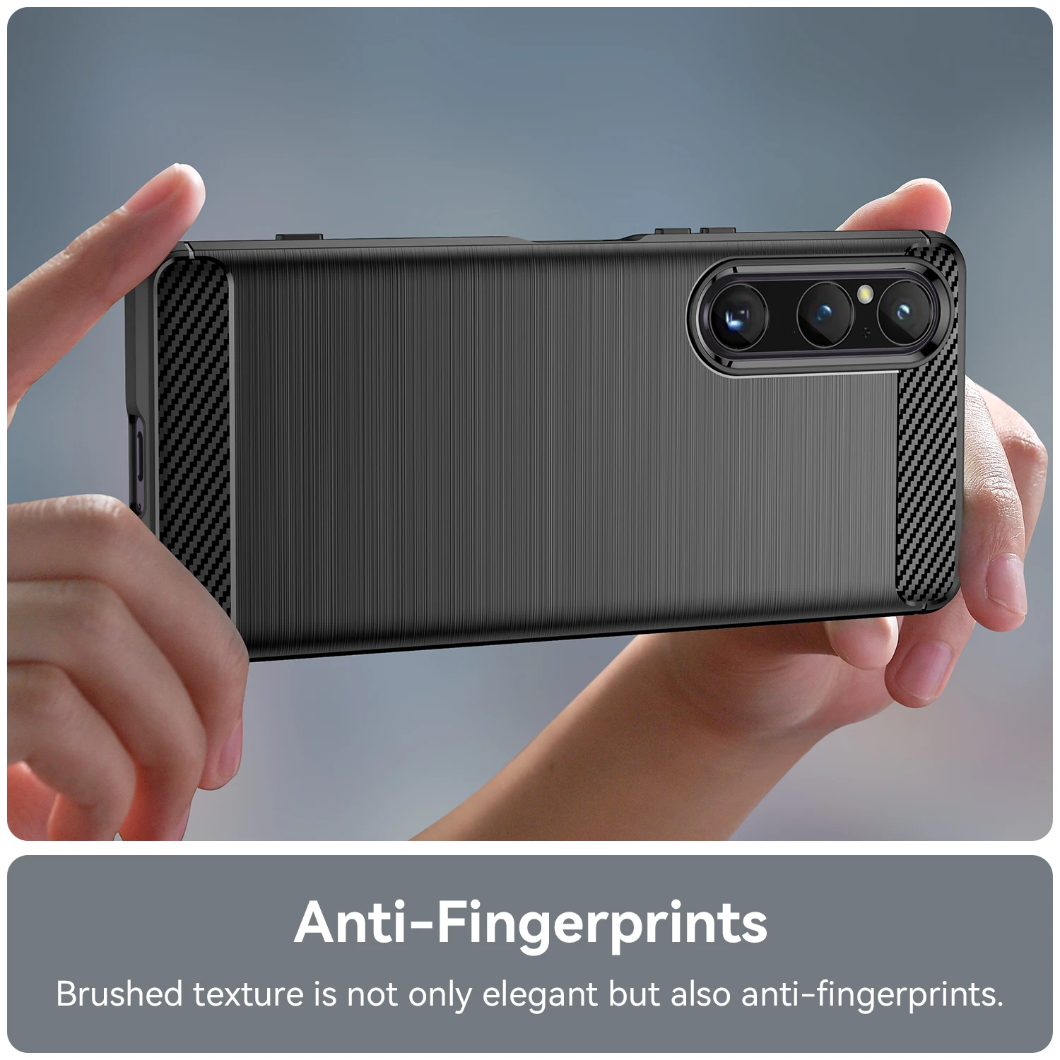 For Sony Xperia 1 V Case Sony Xperia 1 V Cover 6.5 inch Shockproof Soft Silicone Protective Bumper For Sony Xperia 1 V 5G Fundas