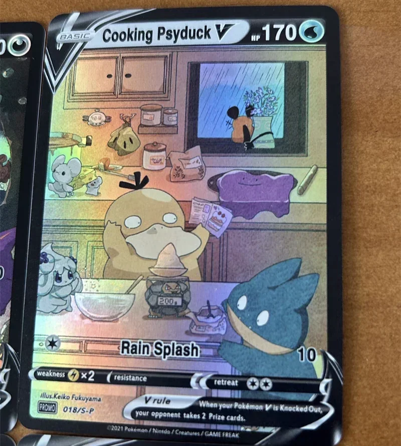 4 шт./компл. PTCG Pokemon уникальная голографическая аниме-фигурка коллекция игровых