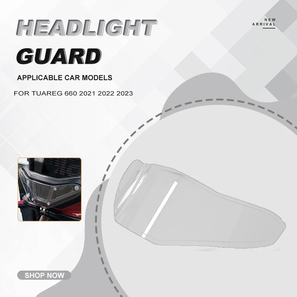 

Accessories FOR Aprilia Tuareg 660 2021 2022 2023 Tuareg660 Motorcycle Headlight Protector Light Lense Cover Protective Guard