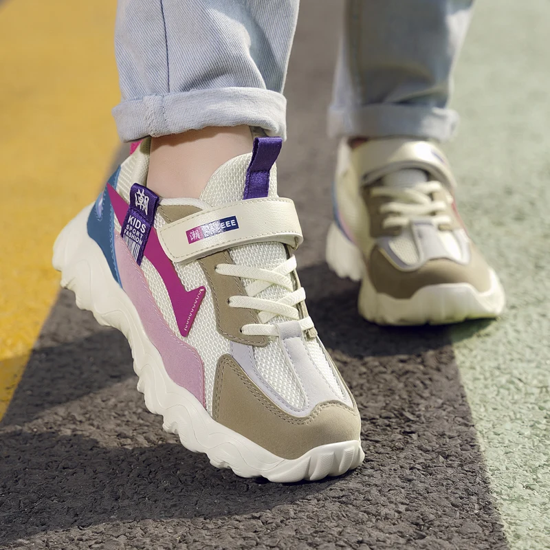 Классические Кожаные Туфли повседневные холщовые туфли для девочек мальчиков