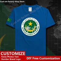 mauritania mauritanian mr mrt country t shirt custom jersey fans diy name number logo high street fashion loose casual t shirt