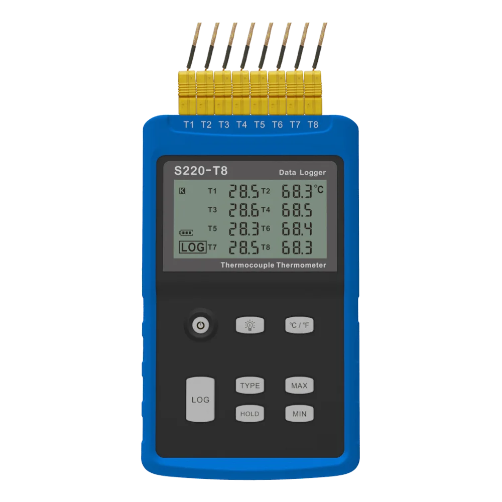 

Цифровой термометр-гигрометр типа K