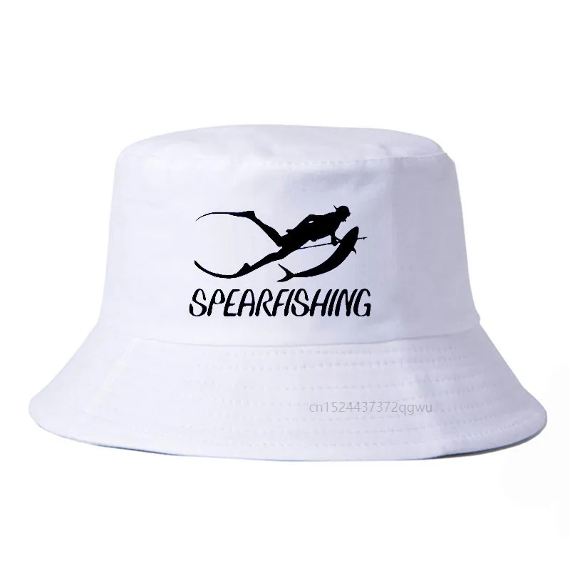 

Hot Sale Spearfishing Bucket Hats for Women Men Panama harajuku pop Basin cap Women safari fisherman hat