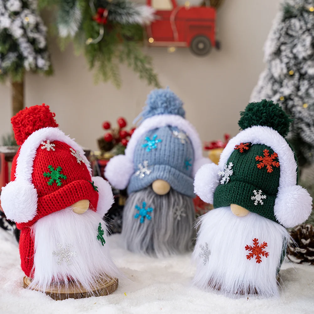 

Christmas Wine Bottle Decoration Cute Cartoon Gingerbread Man Dolls Creative Wine Bottle Hug Holiday Party Dinner Table Decor