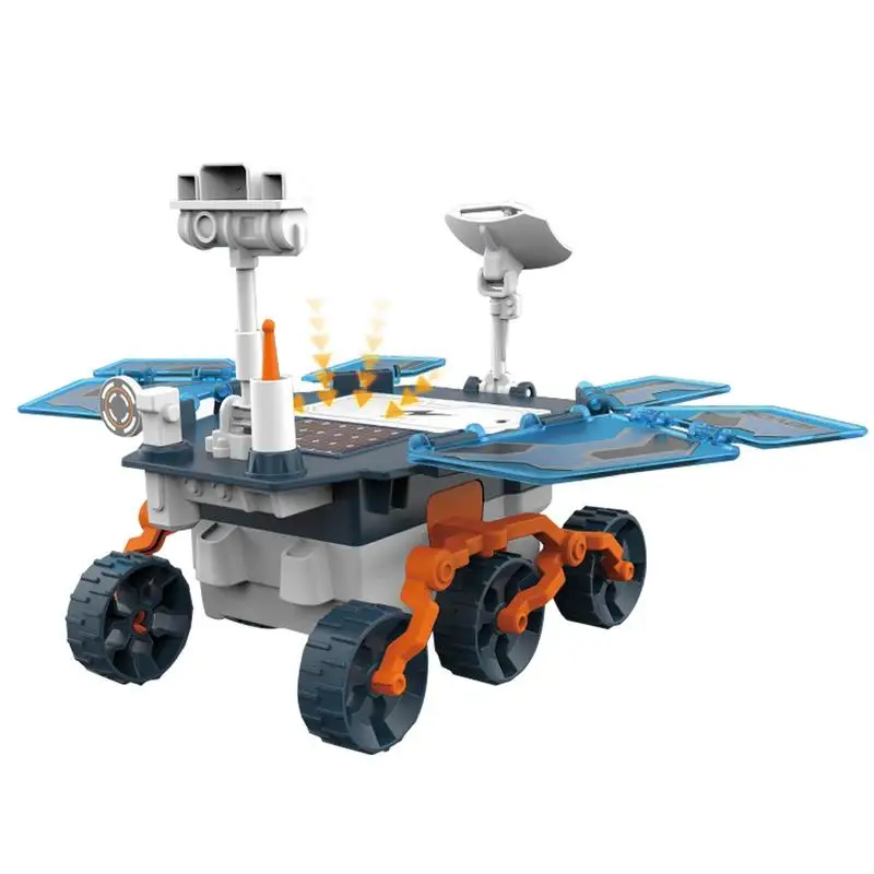 

Solar Powered Rover Kit Education Solar Solar Mars Rover Toys DIY Solar Climbing Vehicle Motor Car Educational Science Building