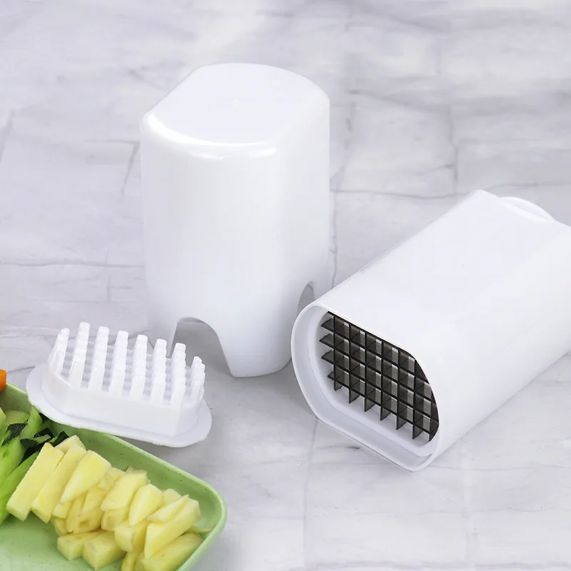 

Potato Chippers French Fries Chip Potato Cutter Vegetable Chopper Slice Kitchen Tool Thin Home Vegetable Fruit Slicer Choppers