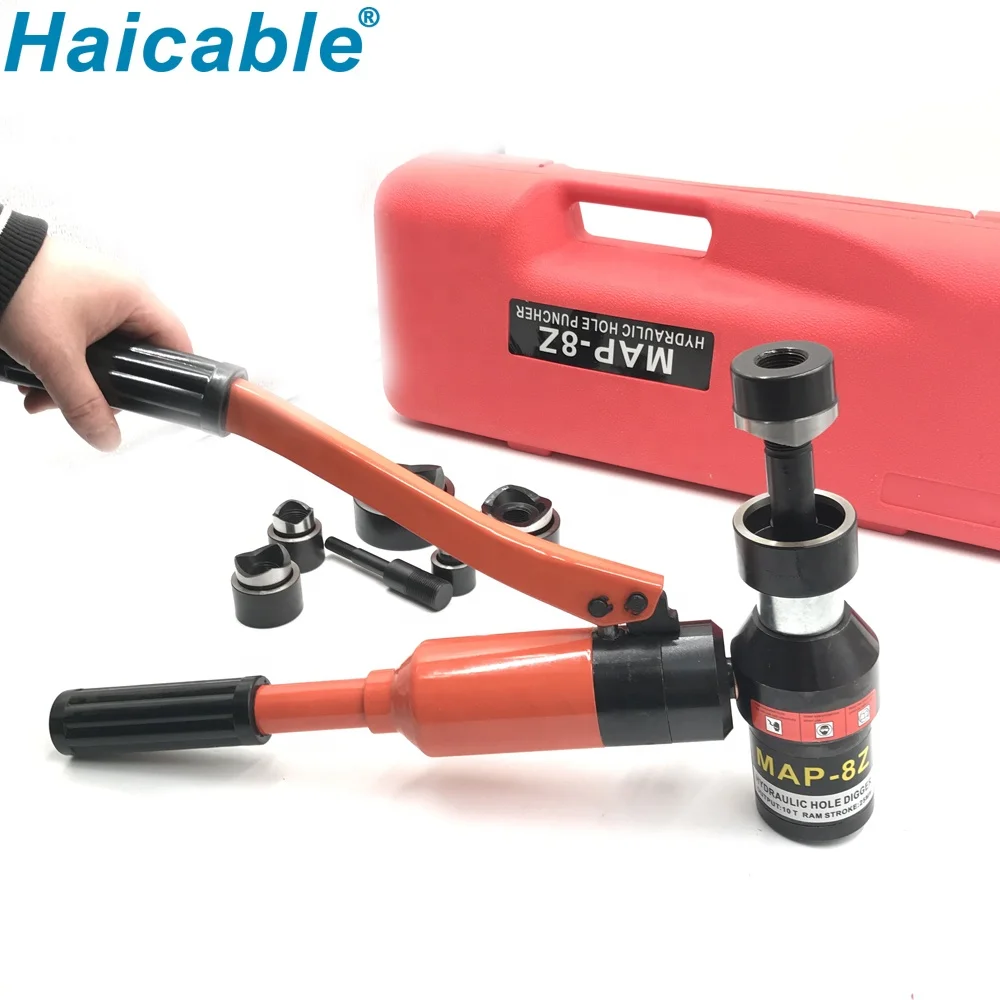 

Hand Press Hole Maker MAP-8Z Hydraulic Knockout Hole Punch Driver